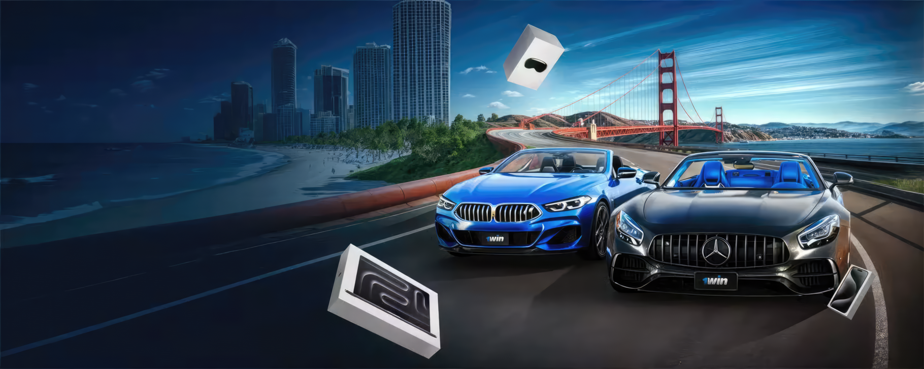 1win Lucky Drive — Gana Autos y Premios Apple